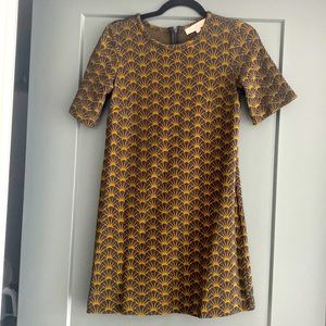 Loft Geometric Print Dress, women’s size XS